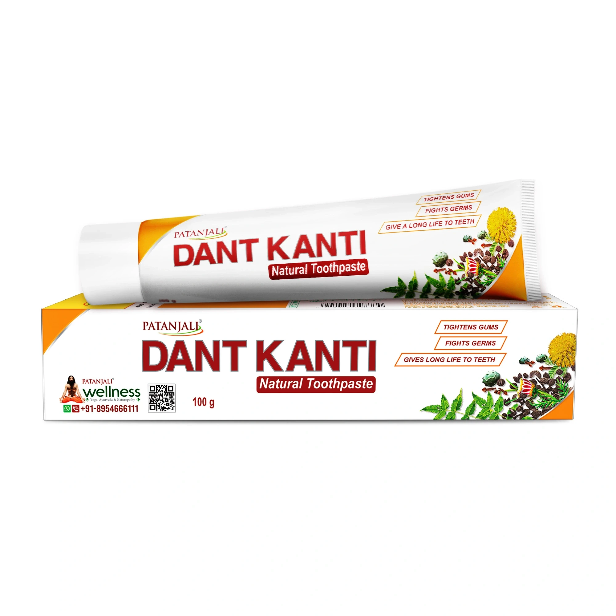 Patanjali Dant Kanti Natural Toothpaste 100 g