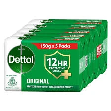 Dettol Original Soap 150 g (Pack of 5)