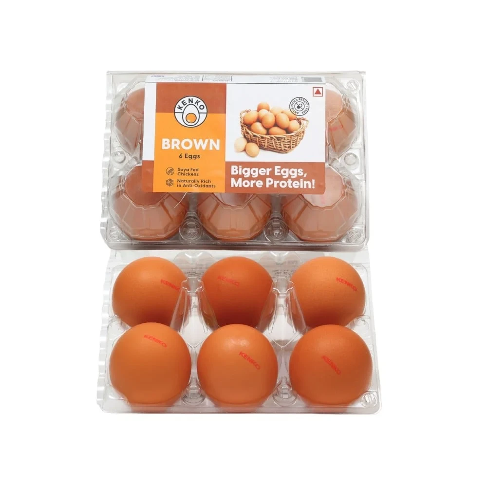 Kenko By Ovo Farm Kenko Brown Eggs 6Pcs