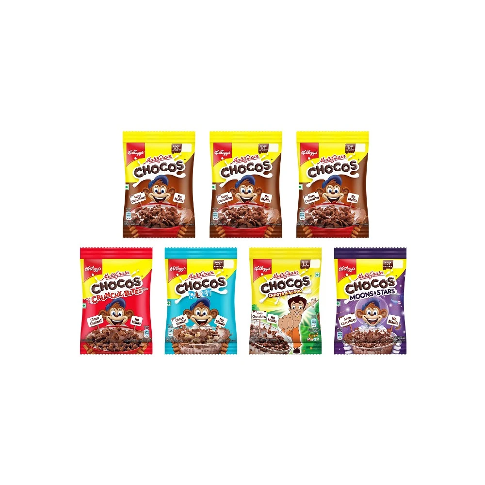 Kellogg's Multigrain Chocos Variety Pack 7Pcs