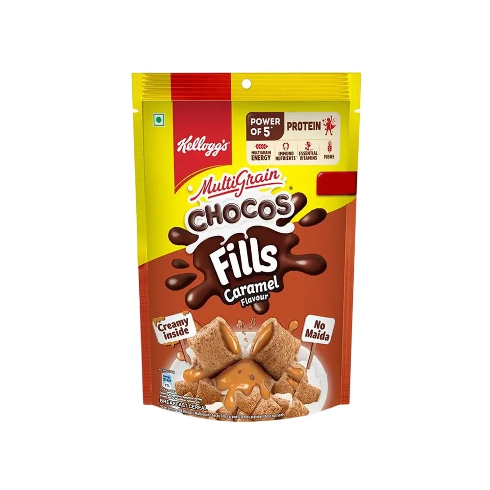 Kellogg's Choco Fills Kids Cereal (Caramel Flavour) 150Gm