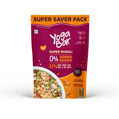 Yoga Bar 0% Added Sugar Super Muesli 700 g