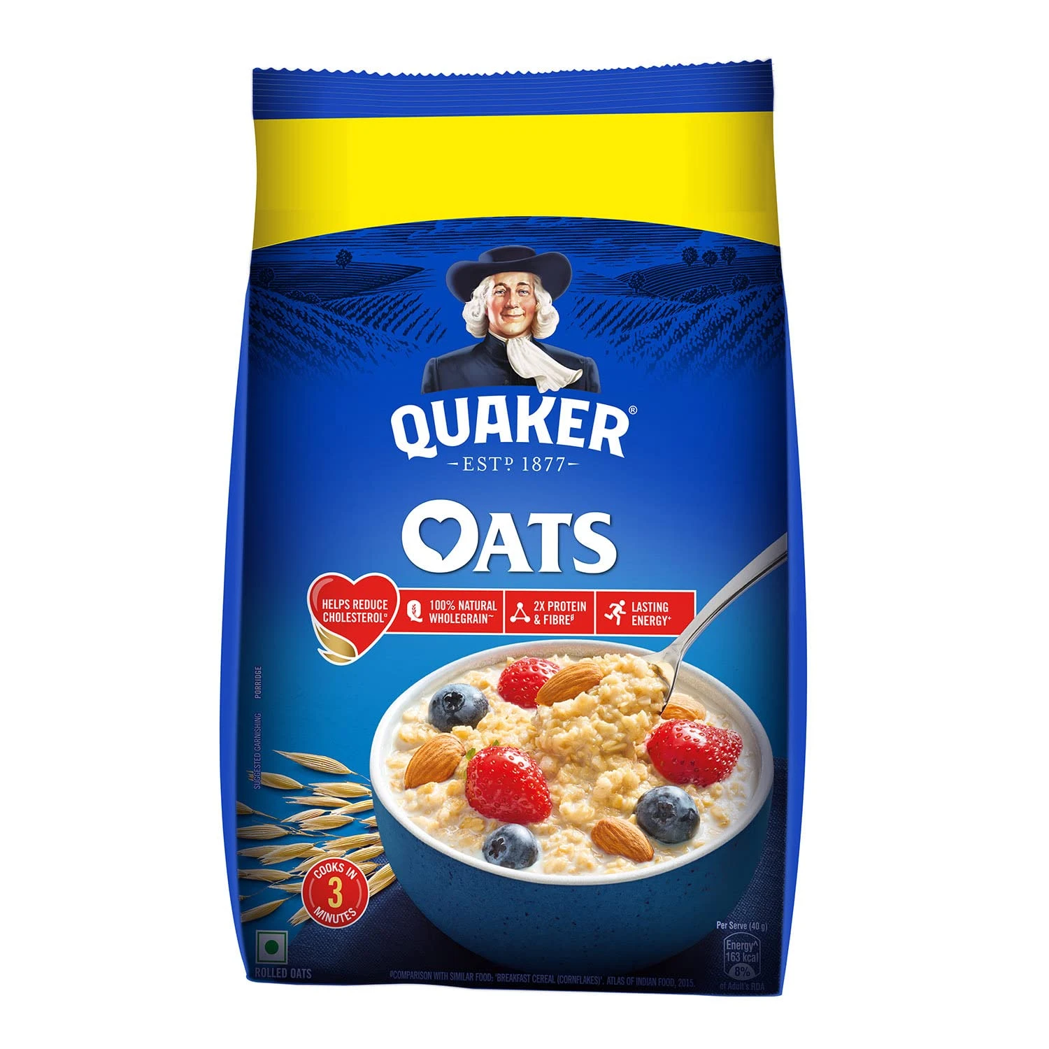 Quaker Rolled Instant Oats 1kg