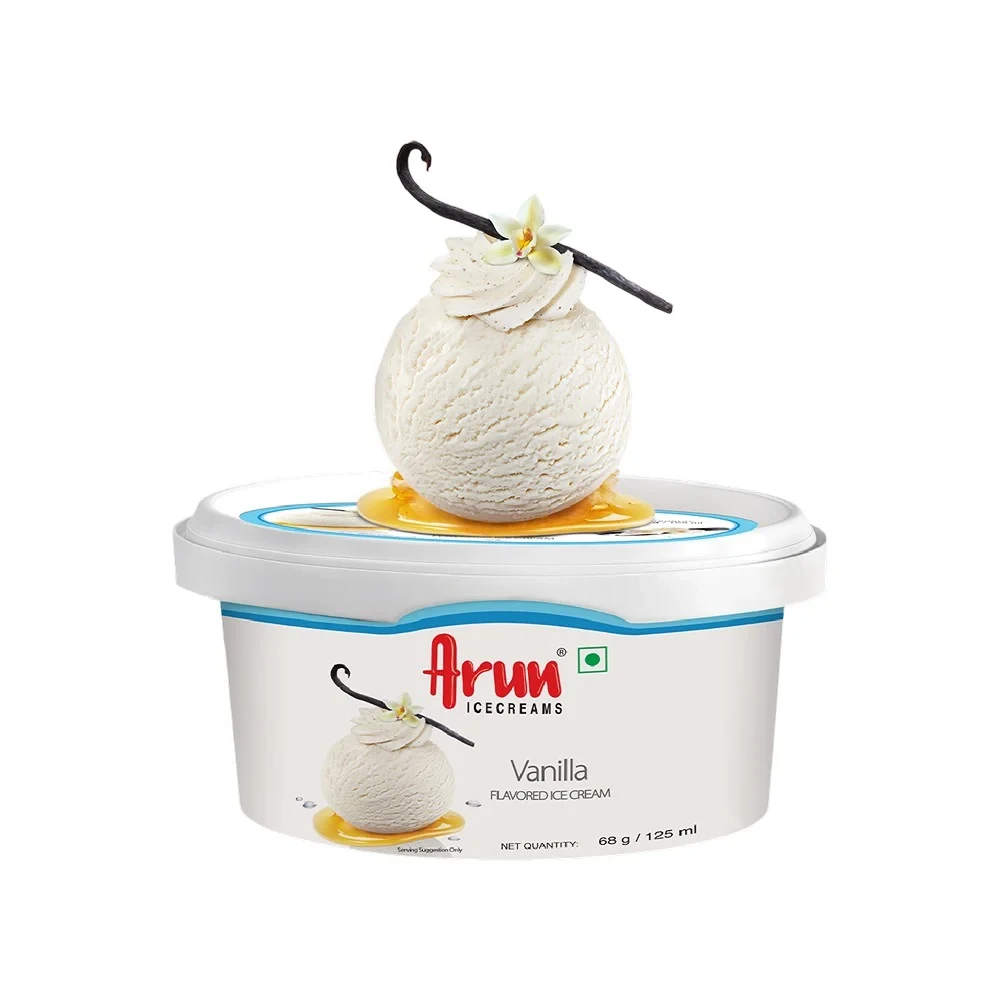 Arun Vanilla Flavoured Ice Cream Cup 125ML