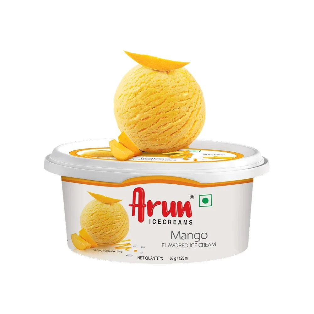 Arun Mango Flavoured Ice Cream Cup 125 ml