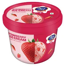 Dairy Day Strawberry Ice Cream Tub 500 ml
