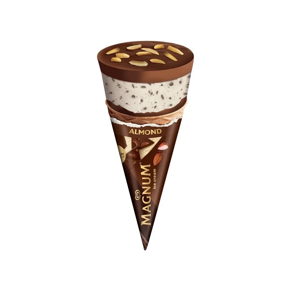 Kwality Wall's Magnum Almond Ice Cream Cone 110ml