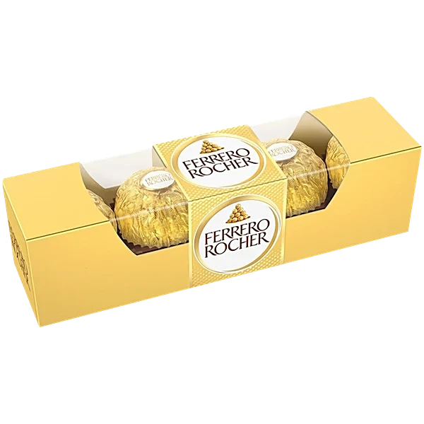 Ferrero Rocher Chocolate Gift Pack (4 pieces) 50 g (4 pcs), 50 g