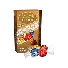 Lindt Lindor Assorted Truffle Chocolate Gift Pack 137 g (8 pcs), 137 g