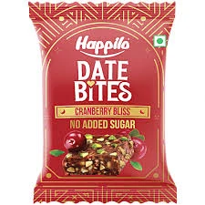 Happilo Premium Cranberry Date Bites 20 g