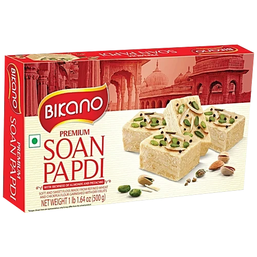 Premium Soan Papdi by Bikano 500 g