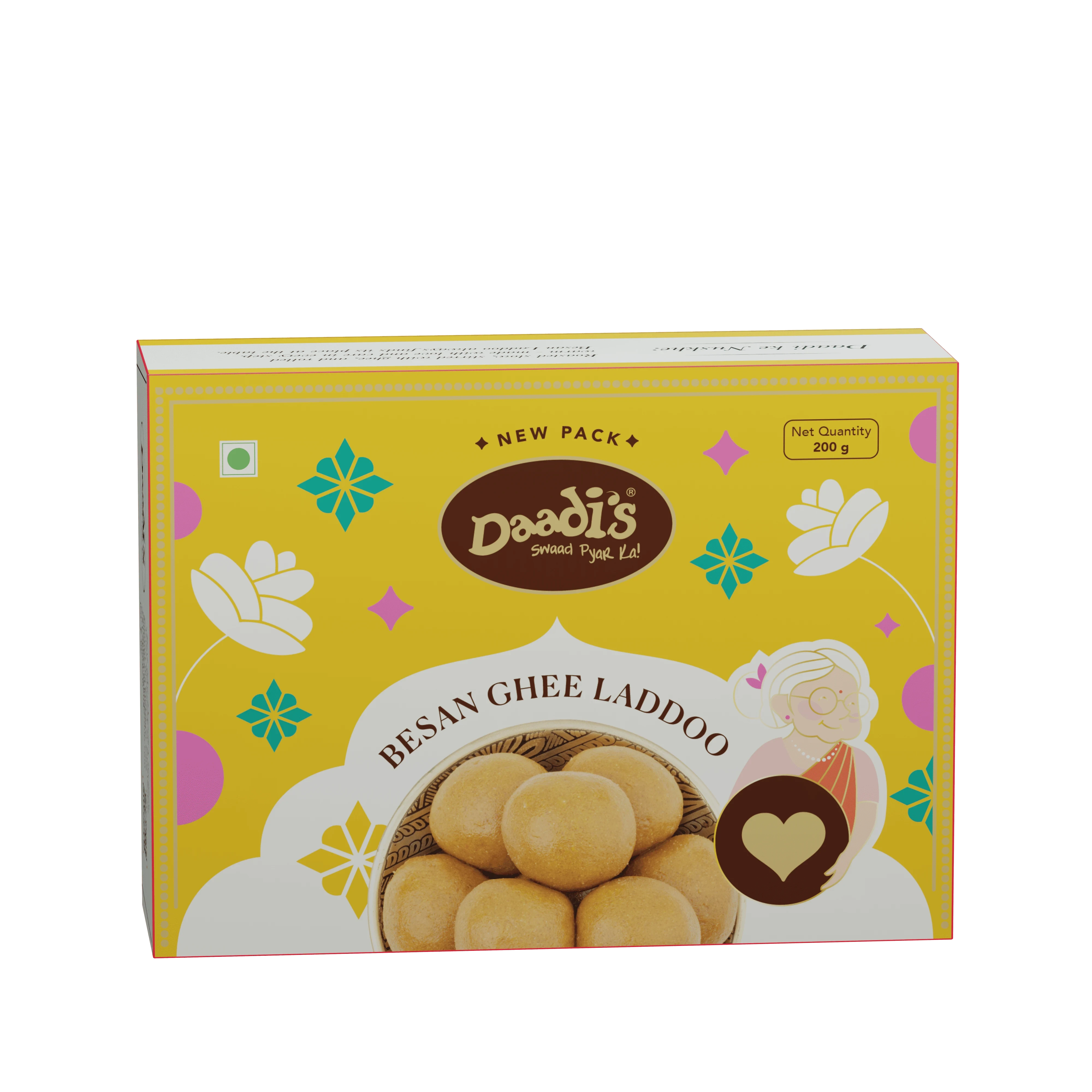 Besan Ghee Laddu by Daadi's 200g