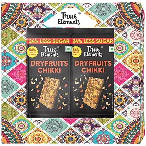 Dry Fruits Chikki by True Elements 80 g