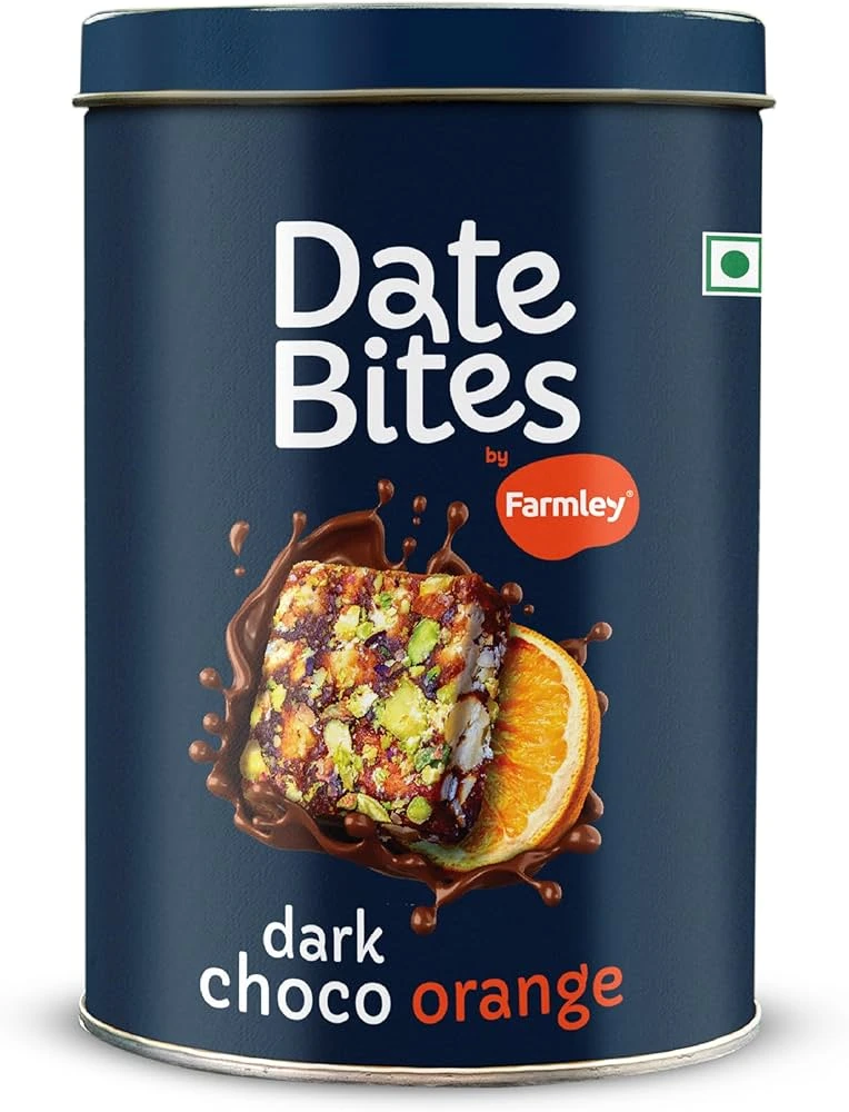 Farmley Dark Choco Orange Date Bites Dessert (No Added Sugar) 200 g