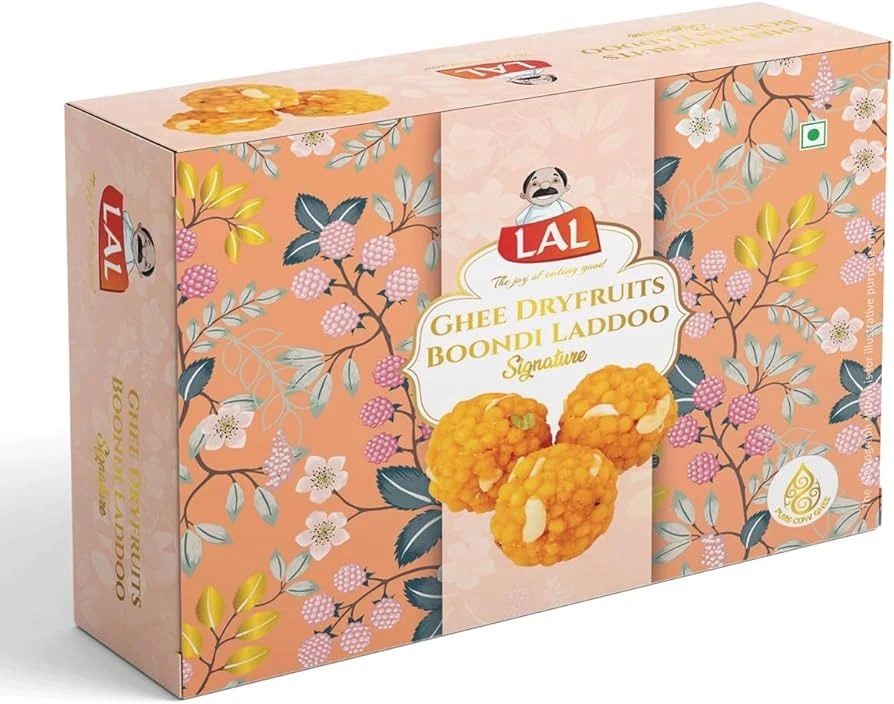 Ghee Dry Fruits Boondi Laddu by Lal 200 g