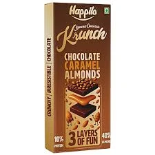 Happilo Premium Almond Krunch Milk Chocolate Pack 51 g