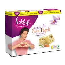 Kesar Soan Papdi by Haldiram's Prabhuji 400 g