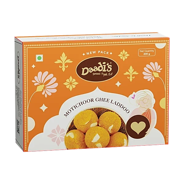 Motichoor Ghee Laddu by Daadi's 200 g