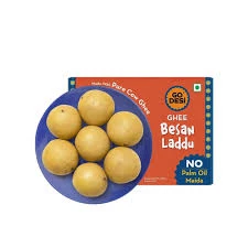 Pure Cow Ghee Besan Laddu by GO DESi 150 g