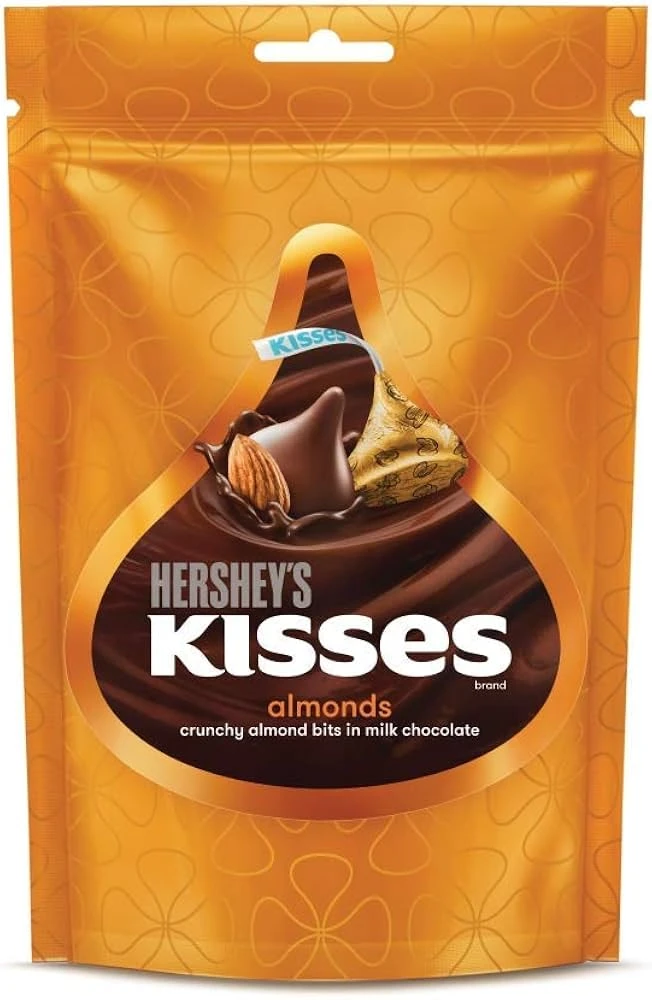Hershey's Kisses Almonds Milk Chocolate Pack 33.6 g