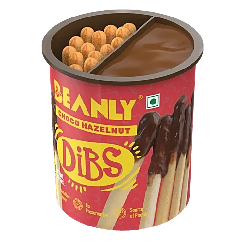 Beanly Choco Hazelnut Spread with Breadsticks 52g