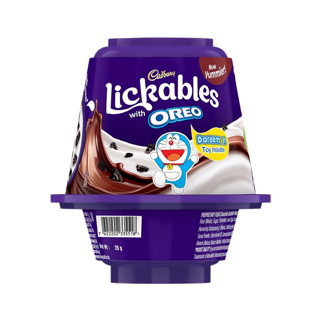 Cadbury Dairy Milk Lickables Shaped Chocolates with Oreo Chunks 20g
