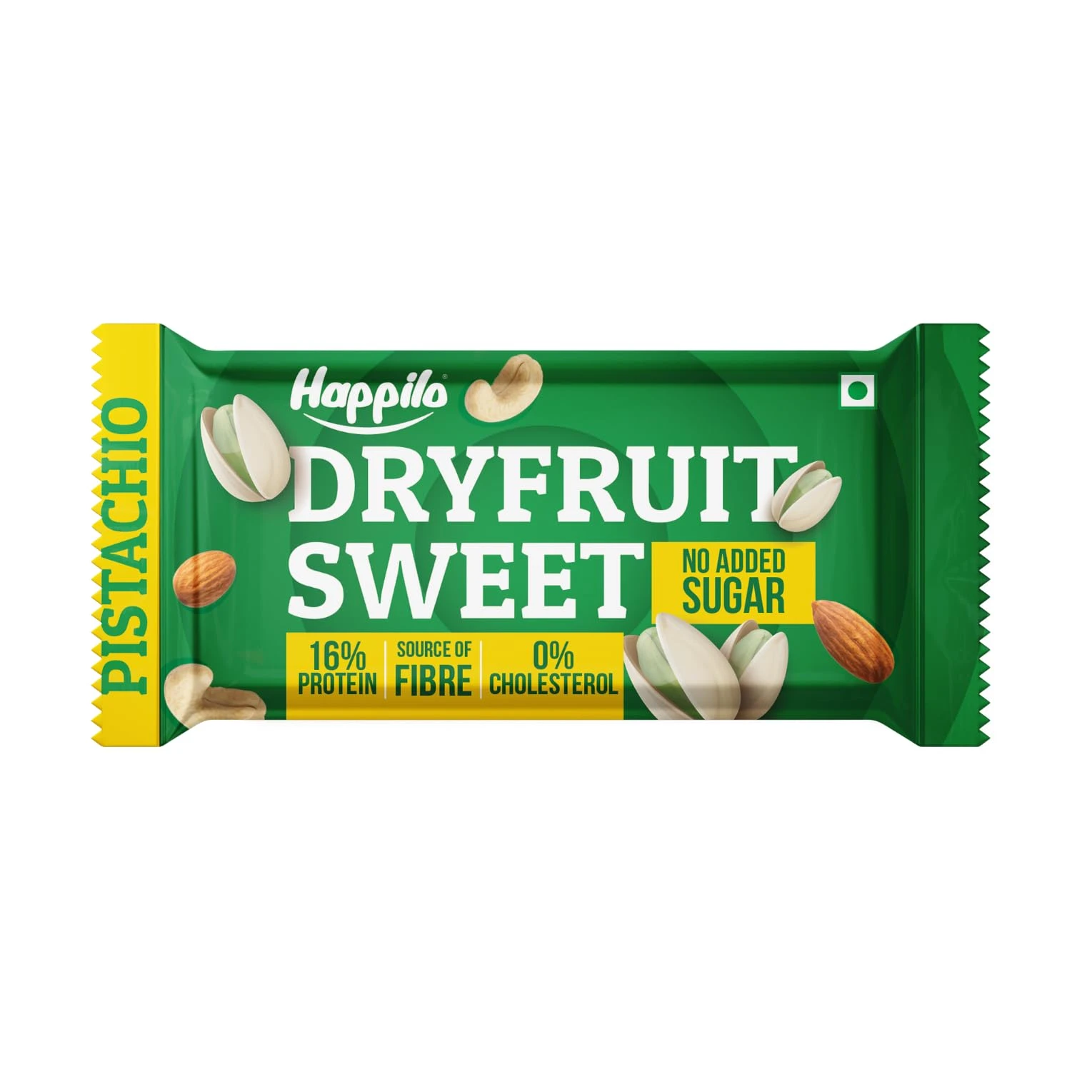Happilo Premium Pistachios Healthy Dry Fruit Sweet Bar 35 g