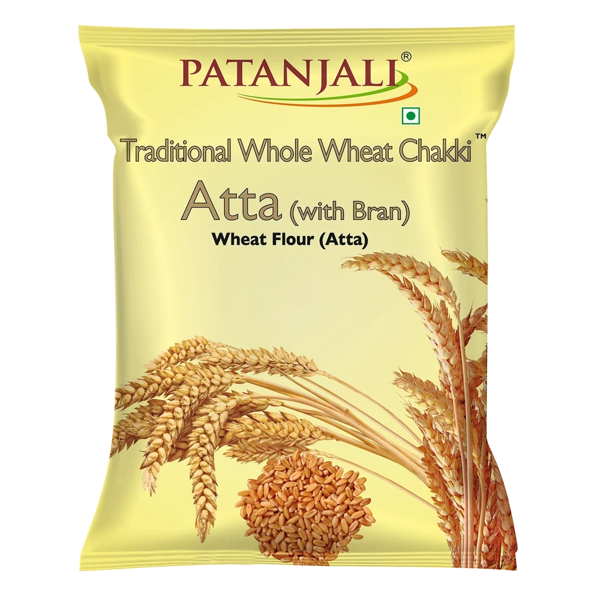 Patanjali Whole Wheat Atta with Bran 5 kg