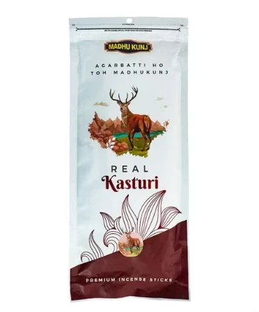 Madhu Kunj Real Kasturi Premium Incense Sticks / Agarbatti – 120 g