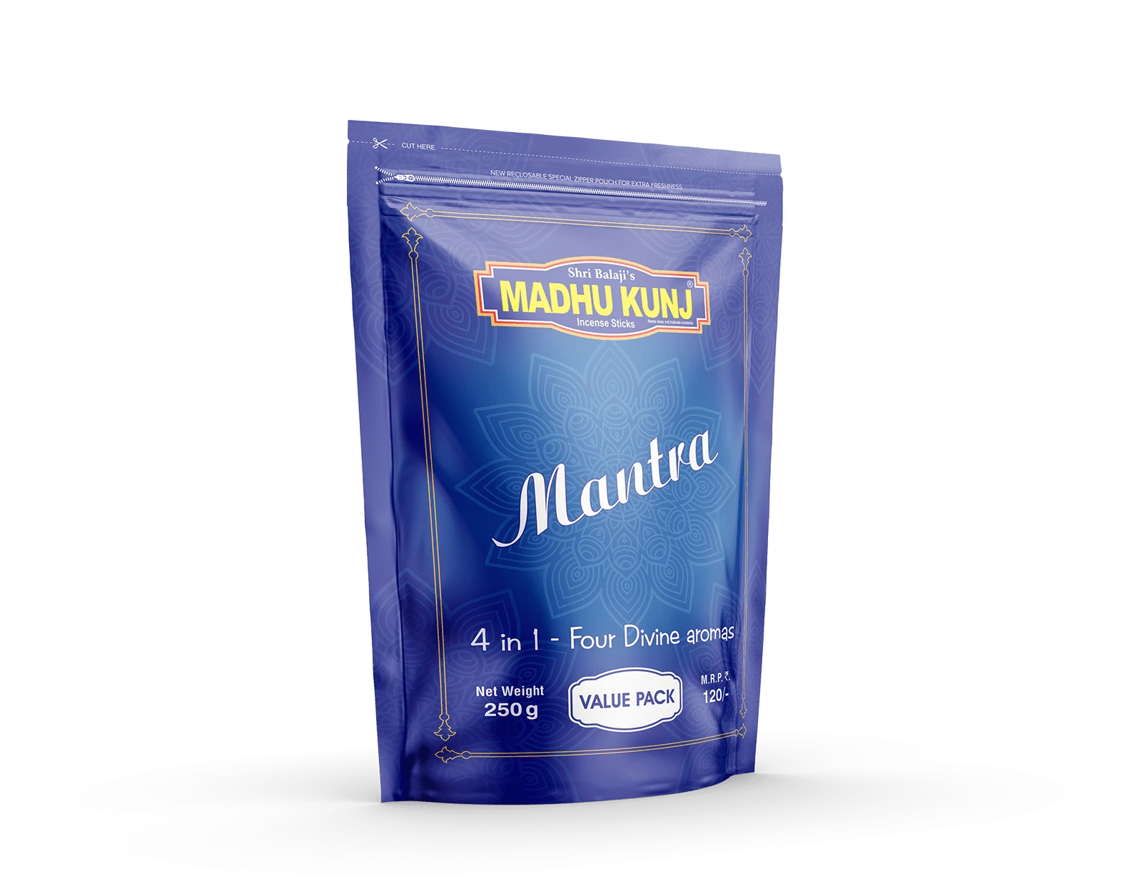Madhu Kunj Mantra Premium Agarbatti – 350 g