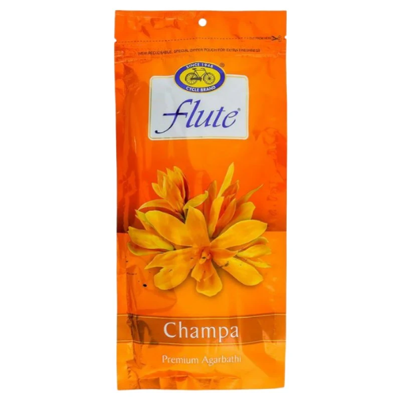 Cycle Flute Champa Premium Agarbatti – 125 g